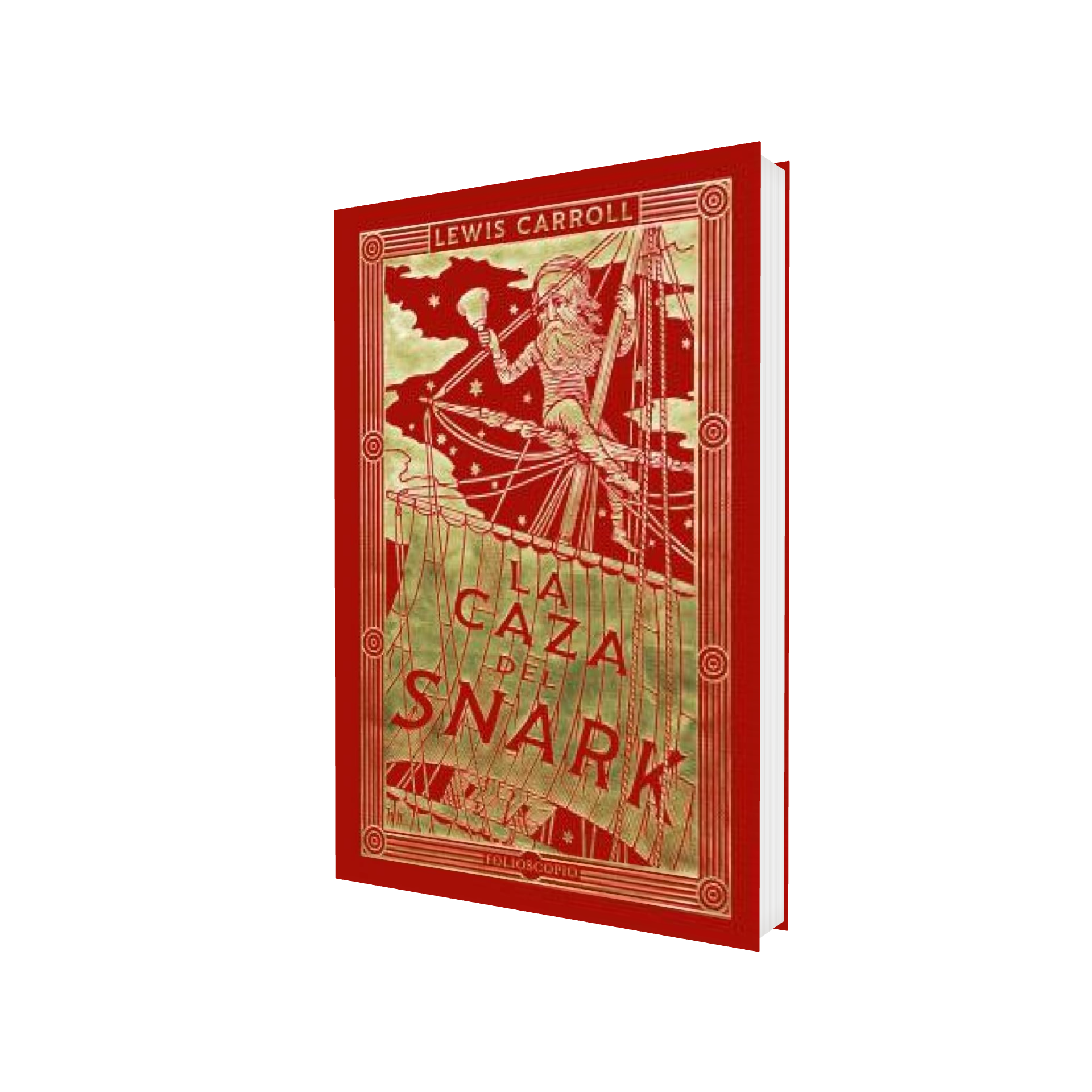 Portada de Libro La Caza Del Snark Una Agonía En Ocho Episodios Lewis Carroll [ En Español ] Original