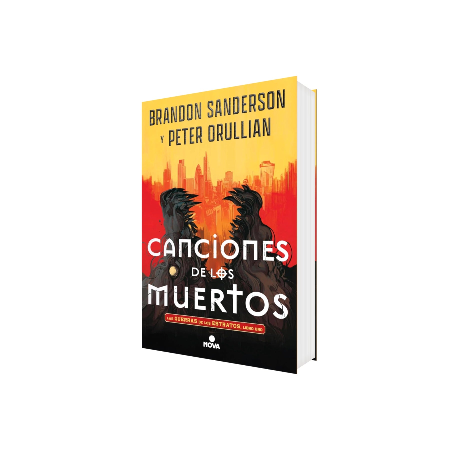 Portada de Libro Canciones de los muertos de Brandon Sanderson y Peter Orullian [ En Español ] Original