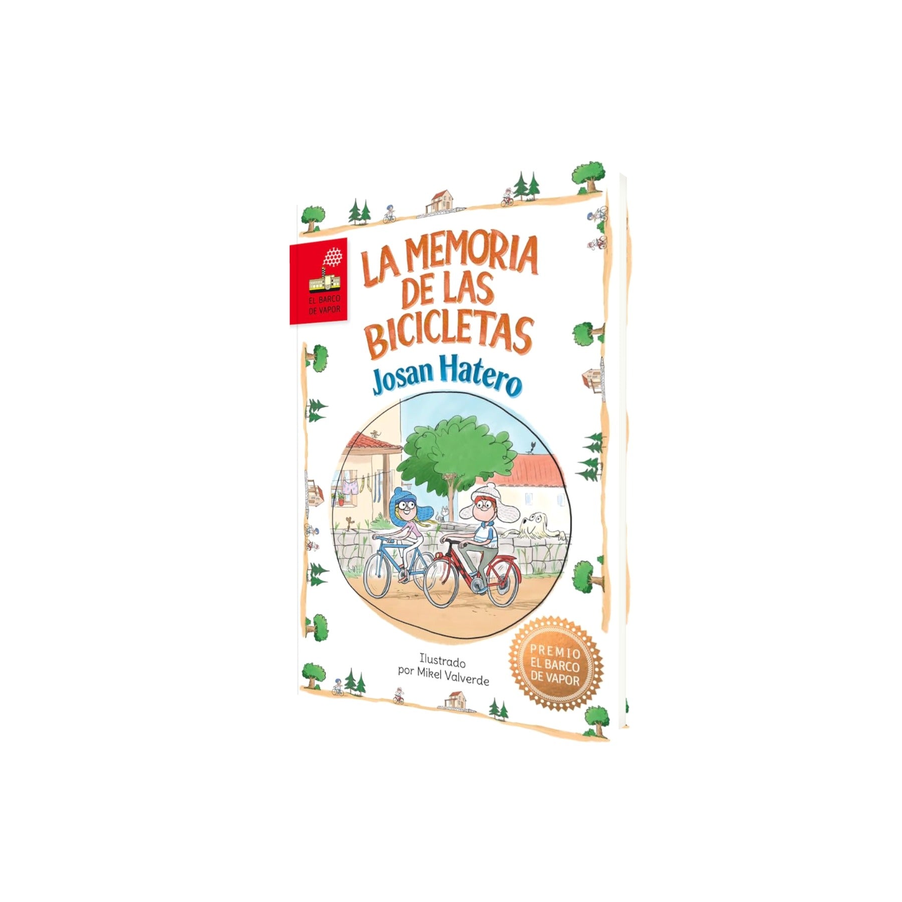 Portada de Libro La Memoria De Las Bicicletas [ Pasta Dura ] [ En Español ] Josan Hatero