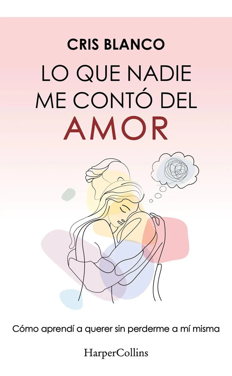 Portada de Libro Lo Que Nadie Me Contó Del Amor Cómo Aprendí A Querer Sin Perderme A Mí Misma Cris Blanco [ En Español ] Ori…