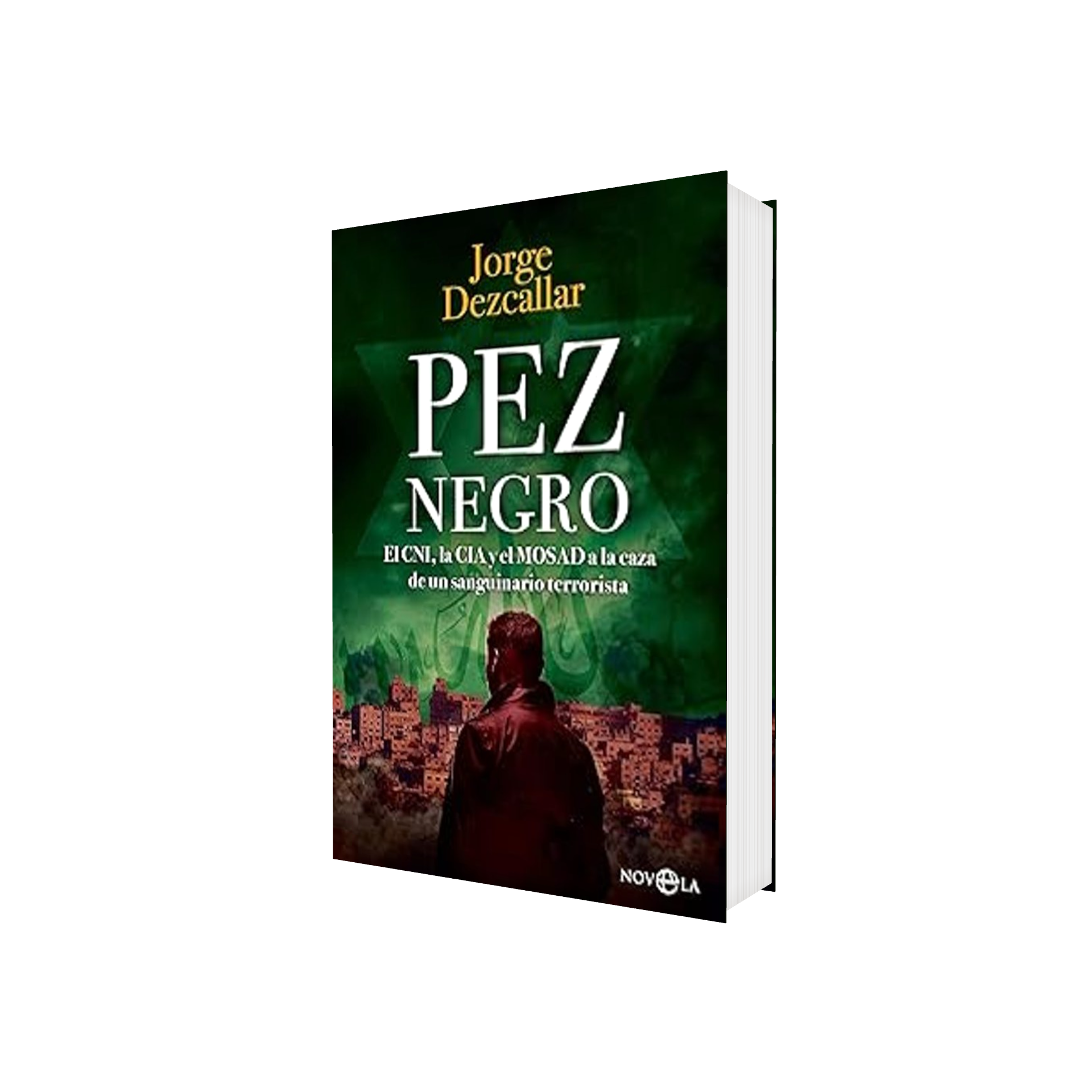 Portada de Libro Pez Negro Jorge Dezcallar [ En Español ] Original
