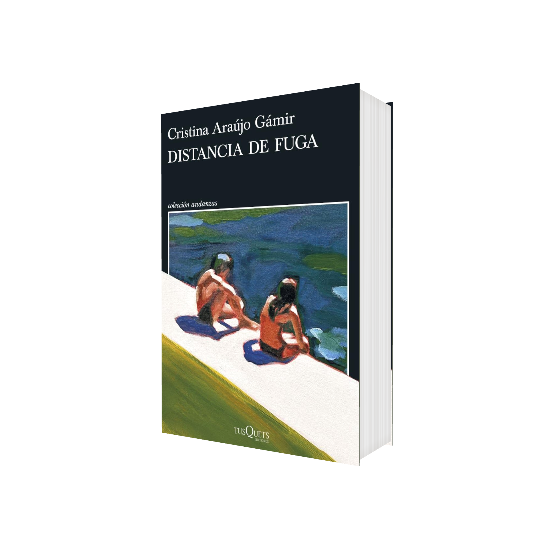 Portada de Libro Distancia De Fuga Cristina Araújo Gámir [ En Español ] Original