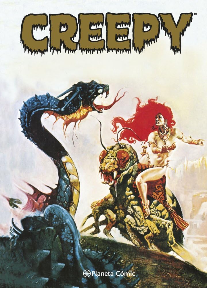 Portada de Cómic Creepy Vol.22 [ Pasta Dura ] [ En Español ] Russ Heath