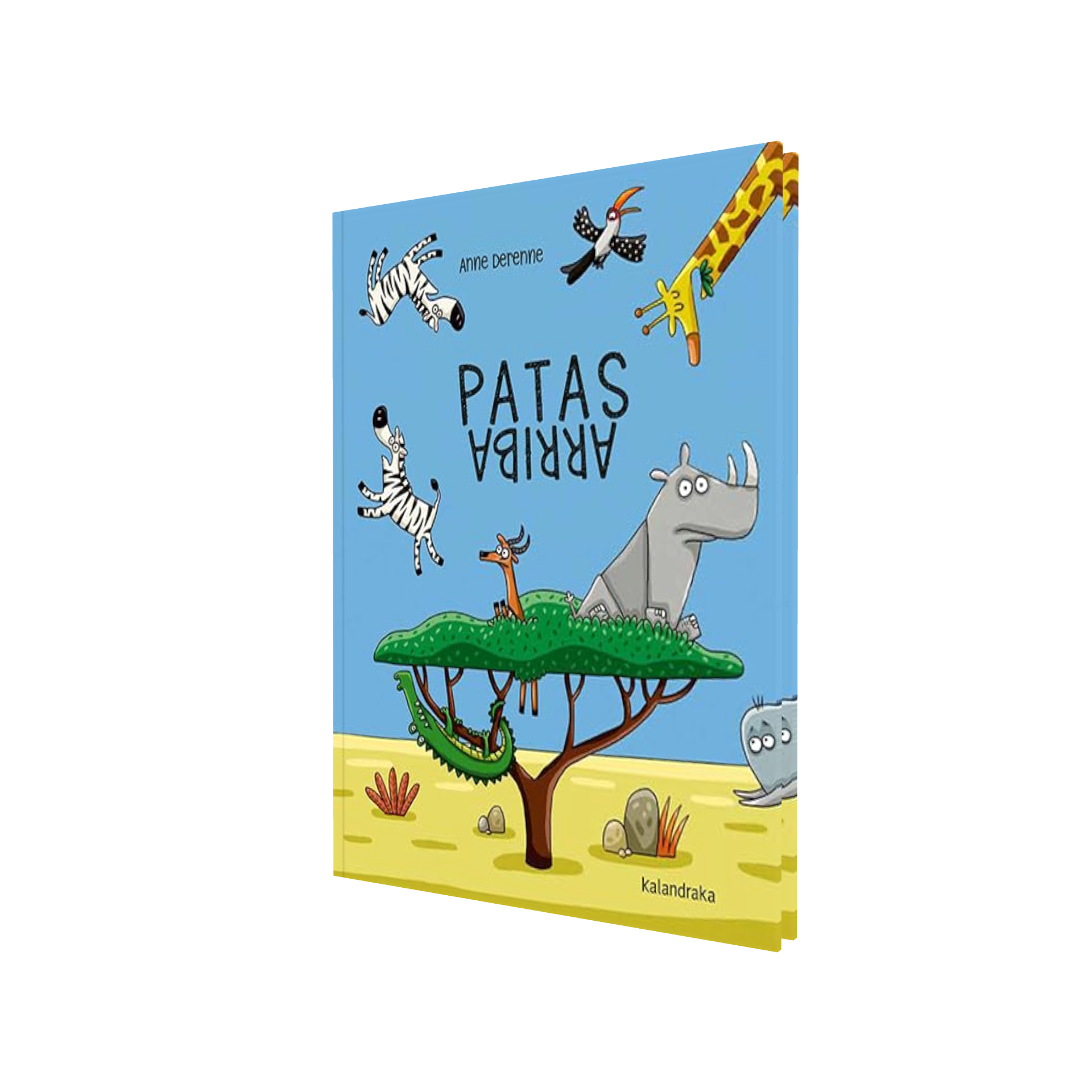 Portada de Libro Patas Arriba [ Pasta Dura ] [ En Español ] Anne Derenne