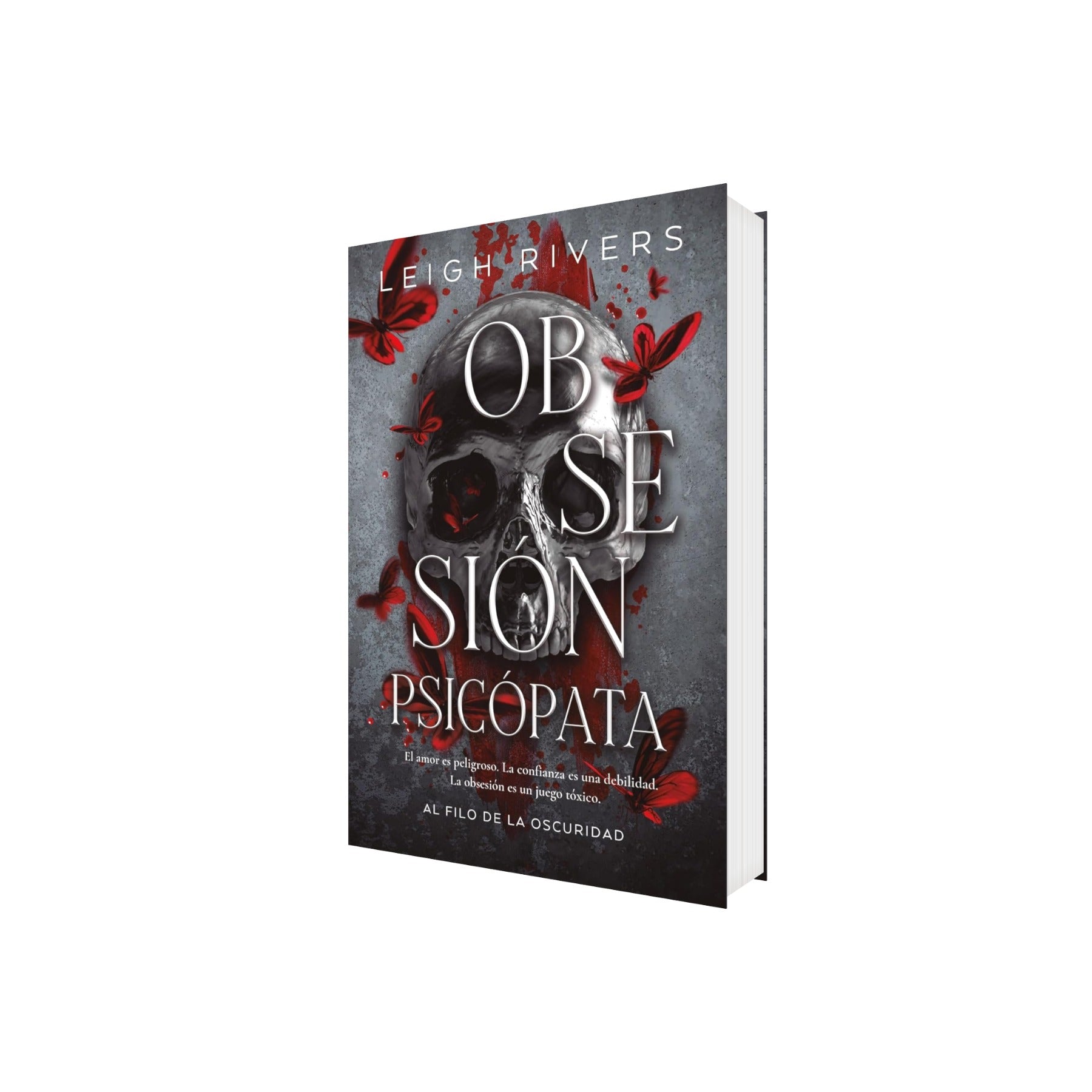 Portada de Libro Obsesión Psicópata [ En Español ] [ Leigh Rivers ] Original