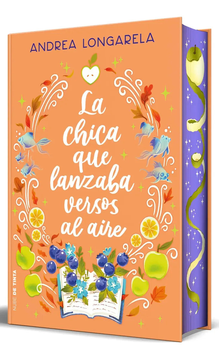 Portada de Libro La Chica Que Lanzaba Versos Al Aire [ Pasta Dura ] [ En Español ] Andrea Longarela