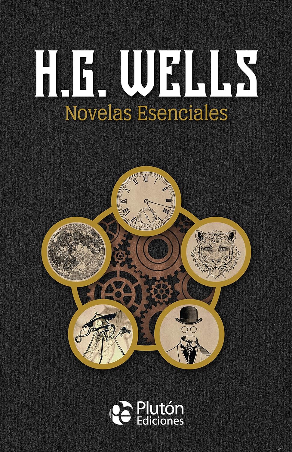 Portada de Libro Novelas Esenciales De H. G. Wells [ Pasta Dura ] [ En Español ] H. G. Wells