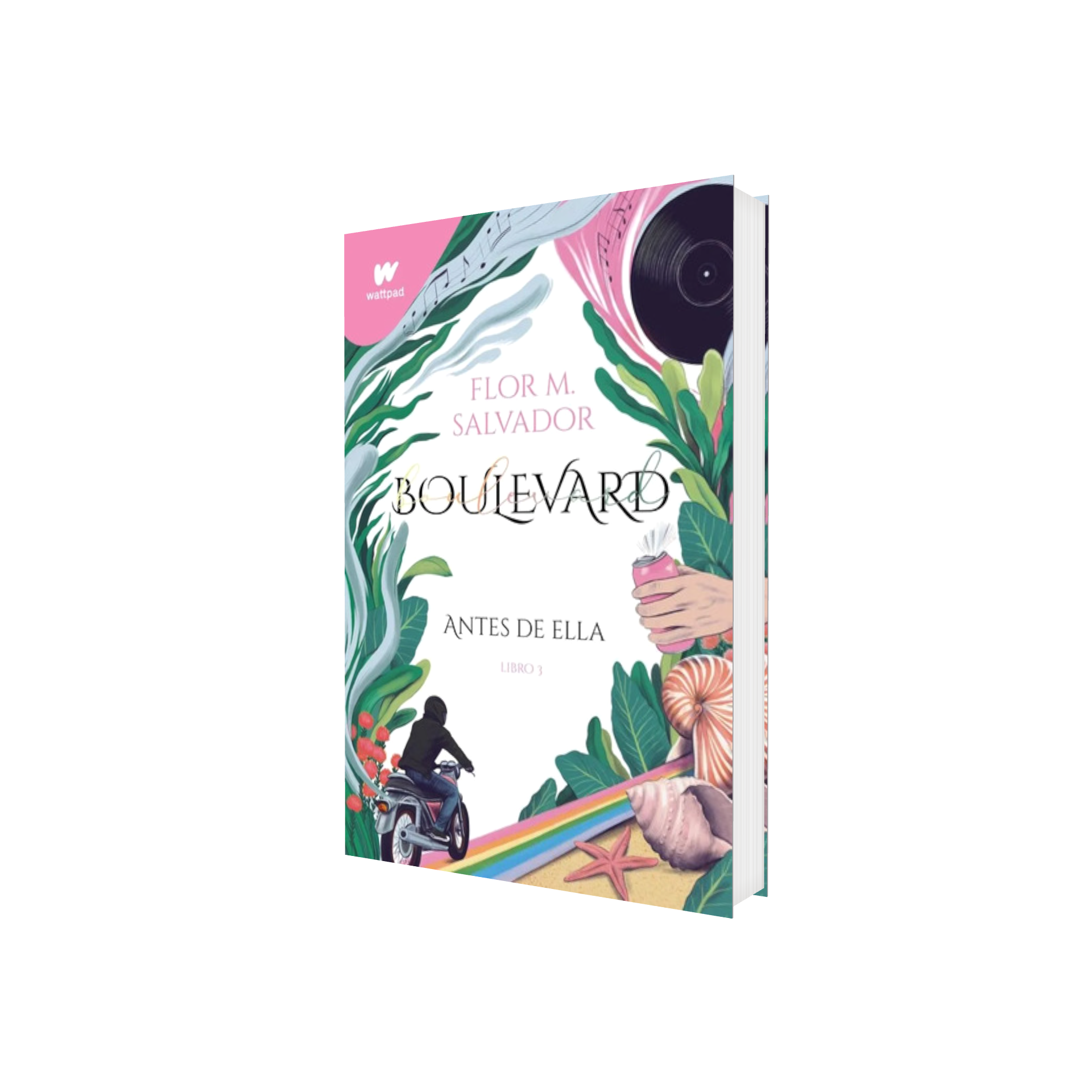 Portada de Libro Boulevard Vol.3 Antes De Ella [ Boulevard ] Flor M. Salvador [ En Español ] Original