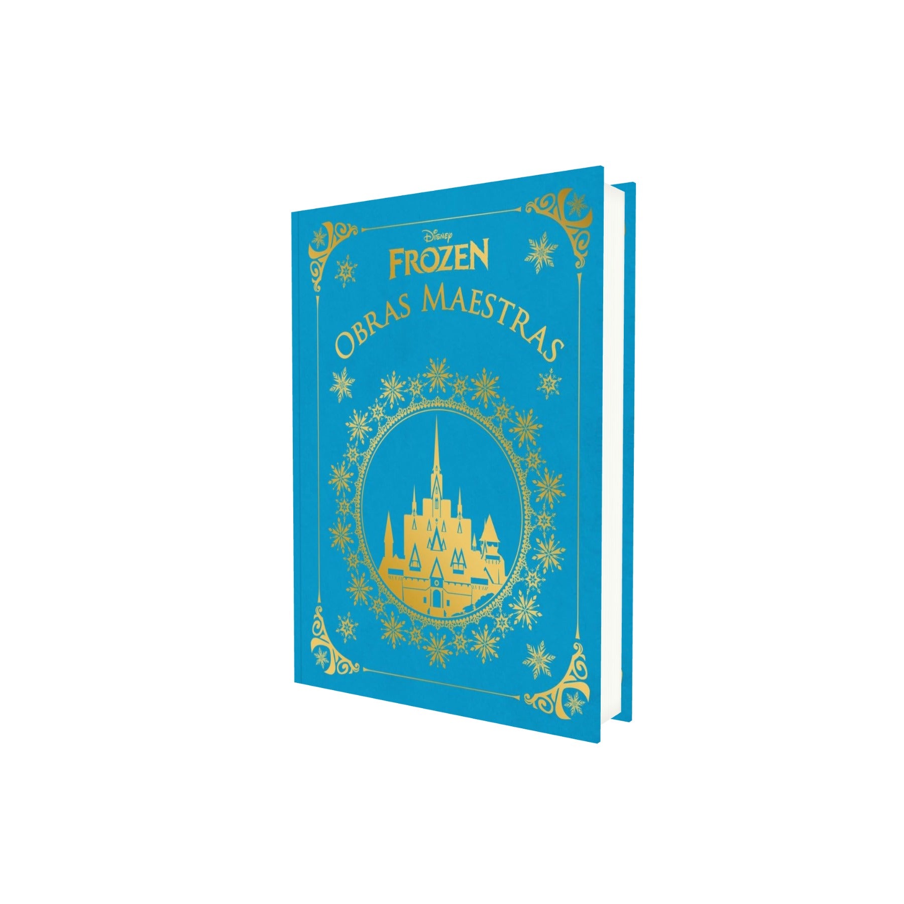 Portada de Libro Frozen Obras Maestras [ Pasta Dura ] [ En Español ] Disney