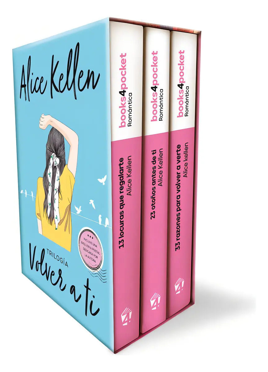 Portada de Estuche Trilogía Volver A Ti [ 3 Vols ] [ En Español ] Alice Kellen