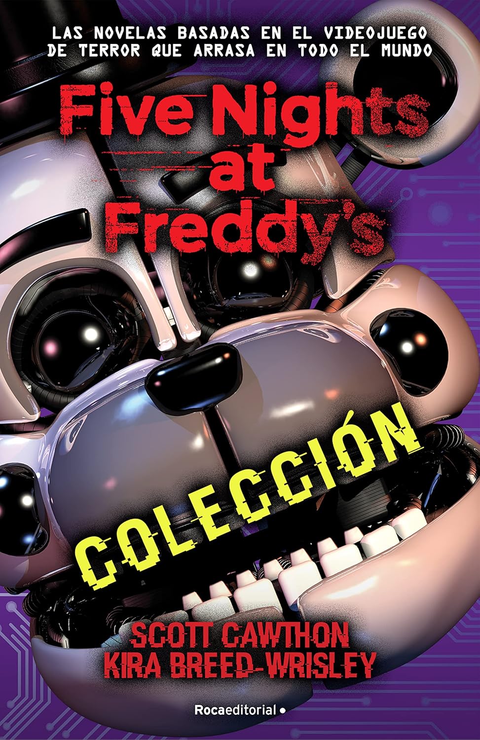 Portada de Estuche Five Nights At Freddy's Colección [ 3 Vols ] [ En Español ] Scott Cawthon