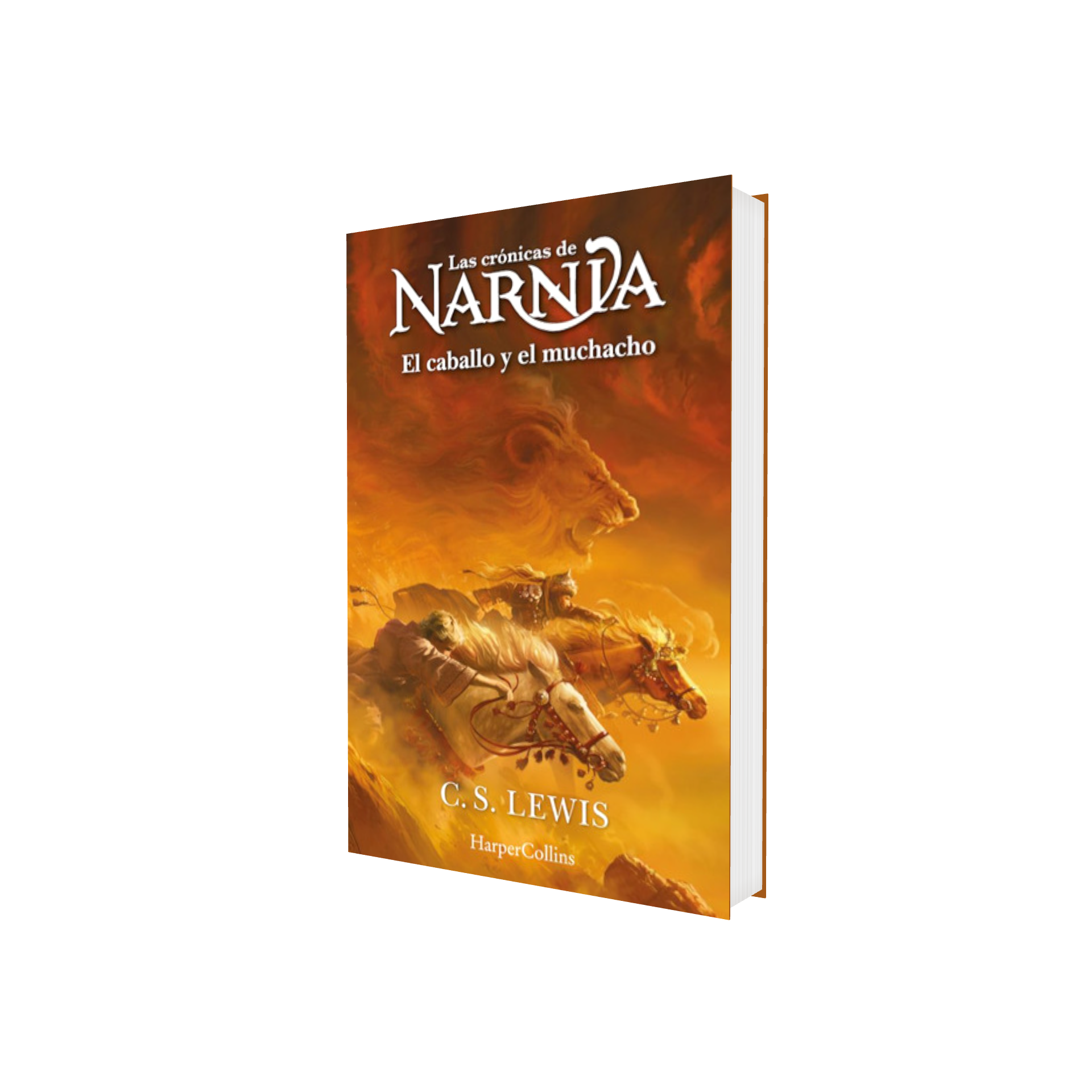 Portada de Libro El Caballo Y El Muchacho Vol.3 [ Crónicas De Narnia ] C. S. Lewis [ En Español ] Original