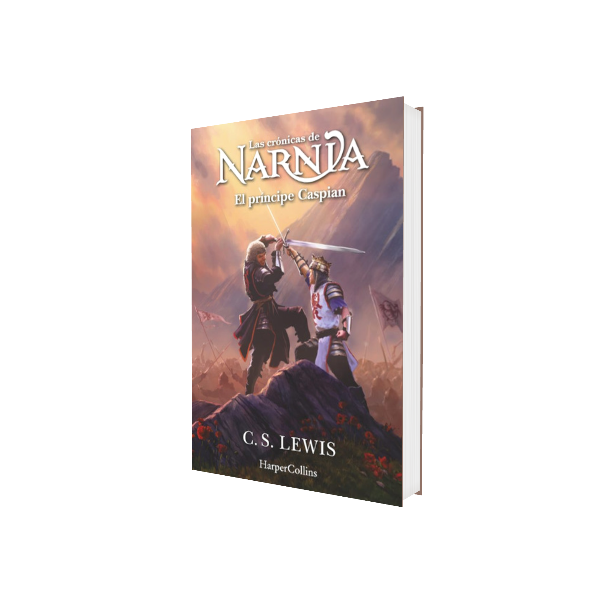 Portada de Libro El Príncipe Caspian Vol.4 [ Crónicas De Narnia ] C. S. Lewis [ En Español ] Original