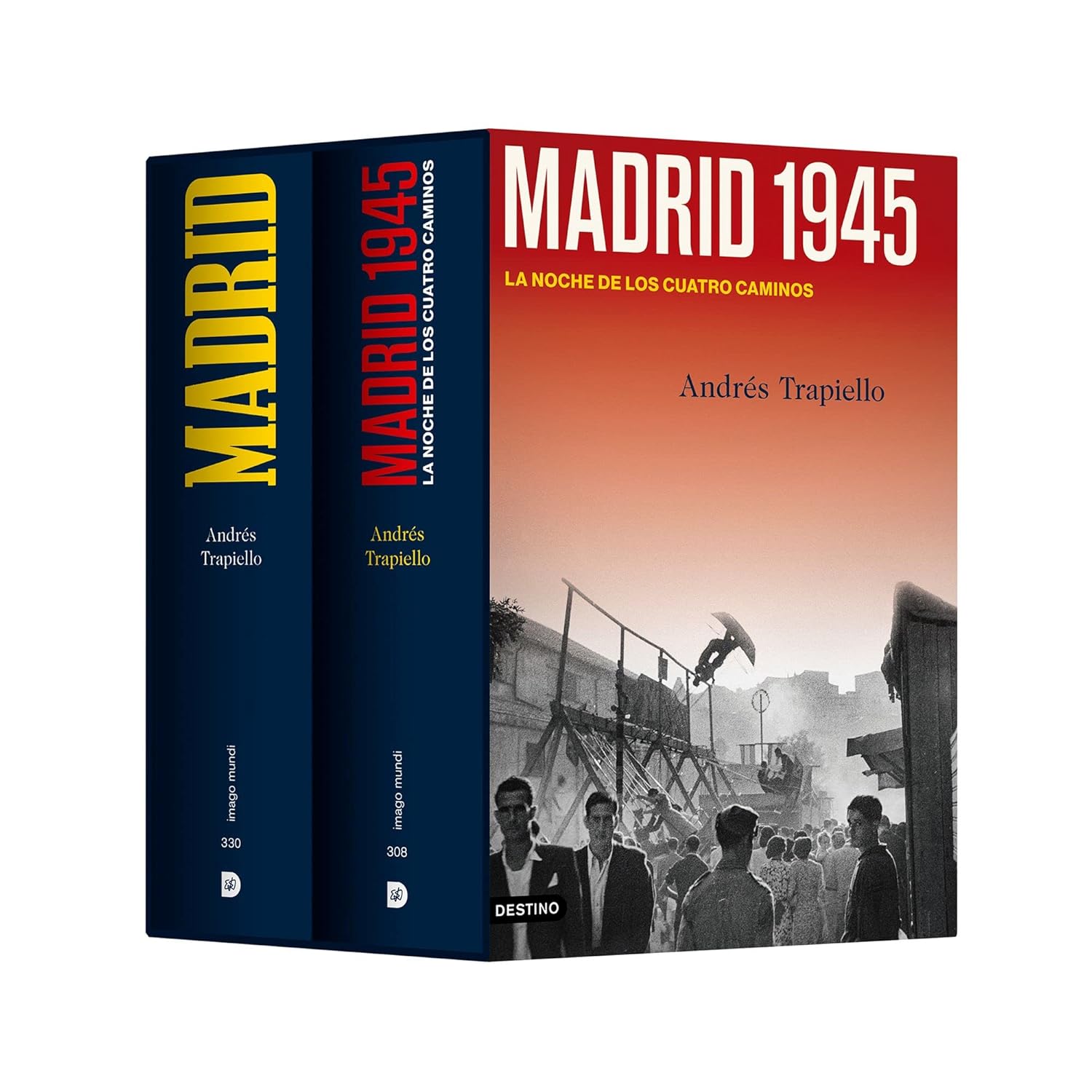 Portada de Estuche Madrid [ 2 Vols Pasta Dura ] [ En Español ] Andrés Trapiello
