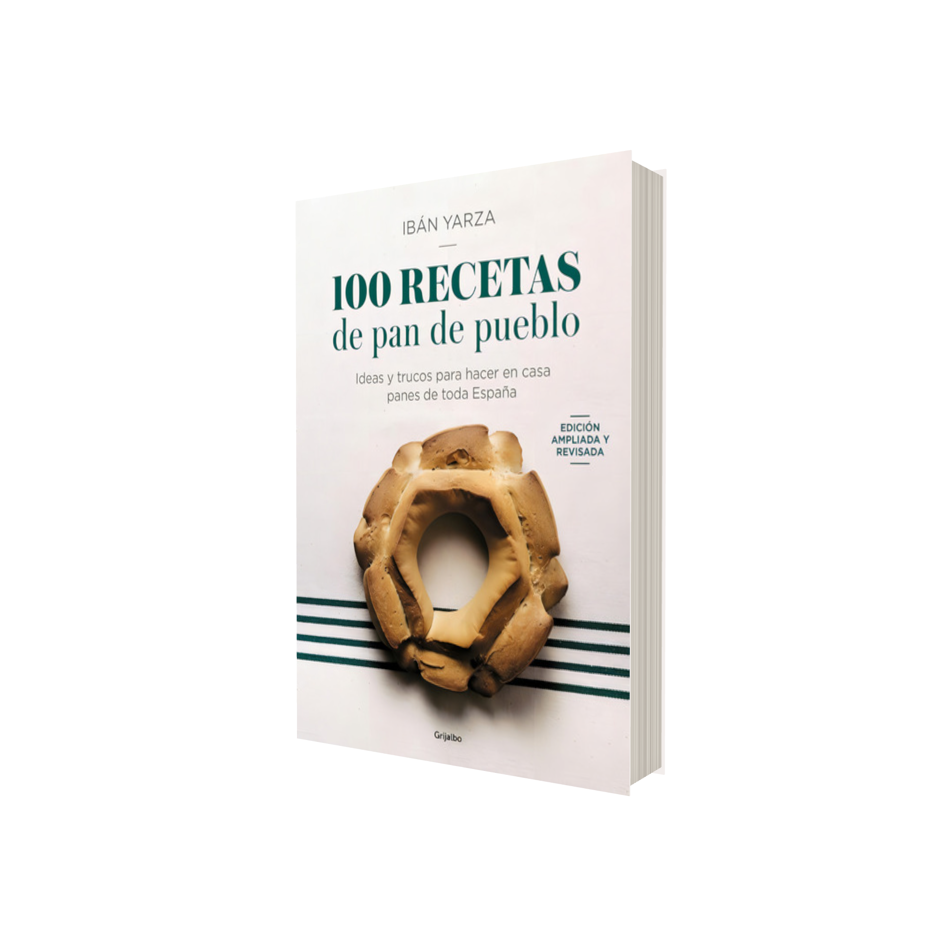 Portada de Libro 100 Recetas De Pan De Pueblo [ I. Yarza ] Original