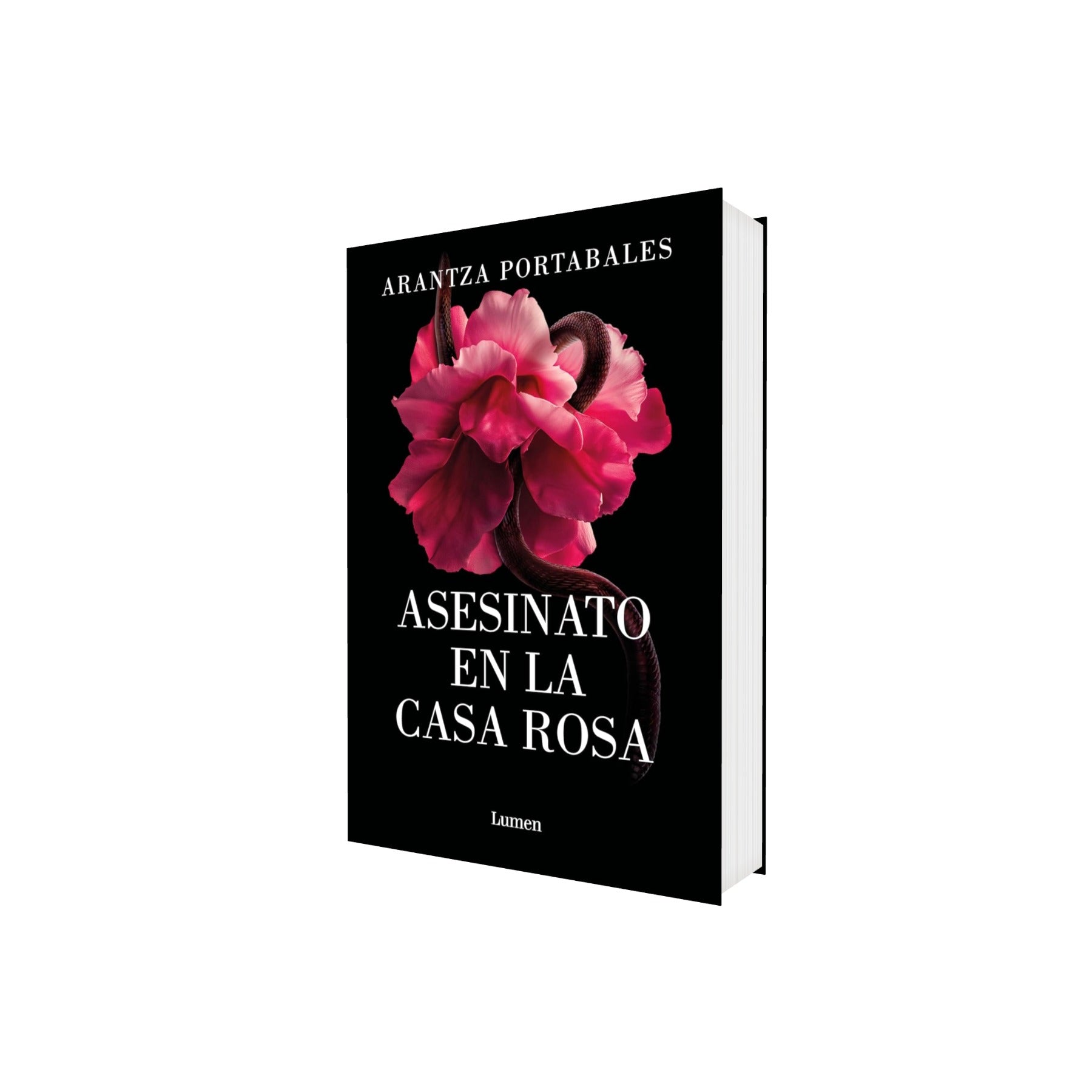 Portada de Libro Asesinato En La Casa Rosa Vol.1 [ Los Crímenes De Loeiro ] Arantza Portabales [ En Español ] Original