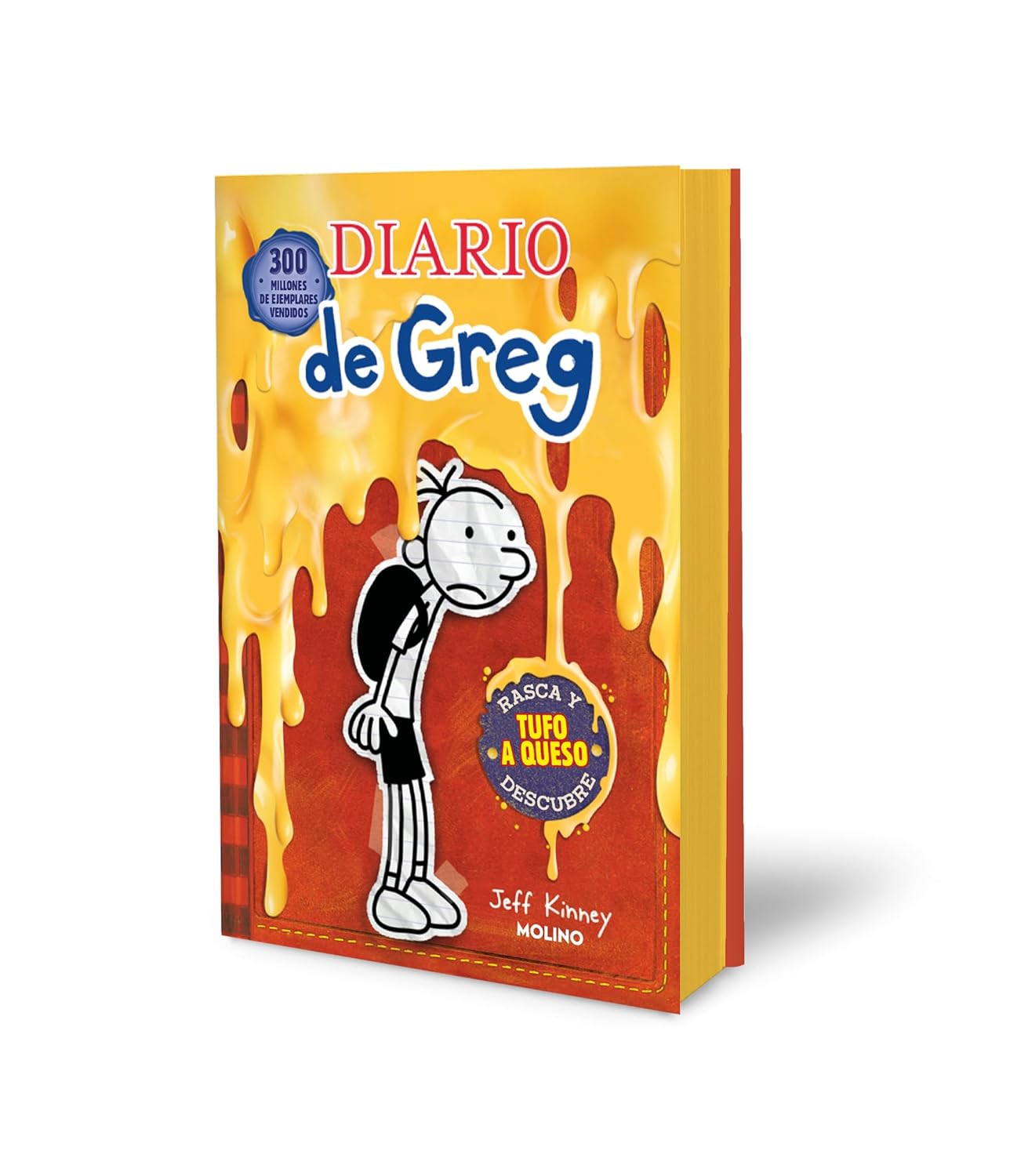 Portada de Libro Diario De Greg Vol.1 Un Pringao Total [ Ed. Esp. Limitada Pasta Dura ] [ En Español ] Jeff Kinney
