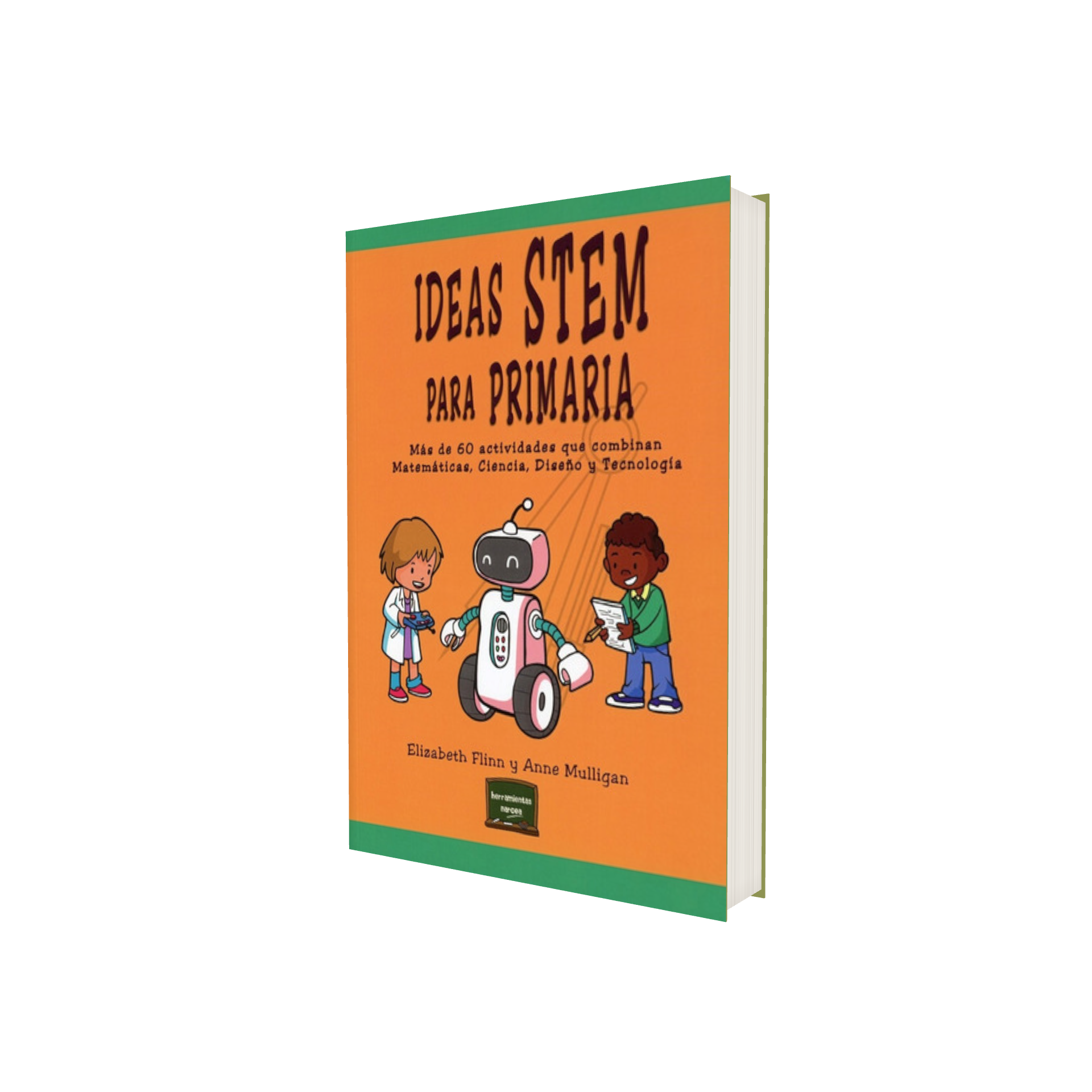 Portada de Libro Ideas Stem Para Primaria [ Flinn, Mulligan ] Original
