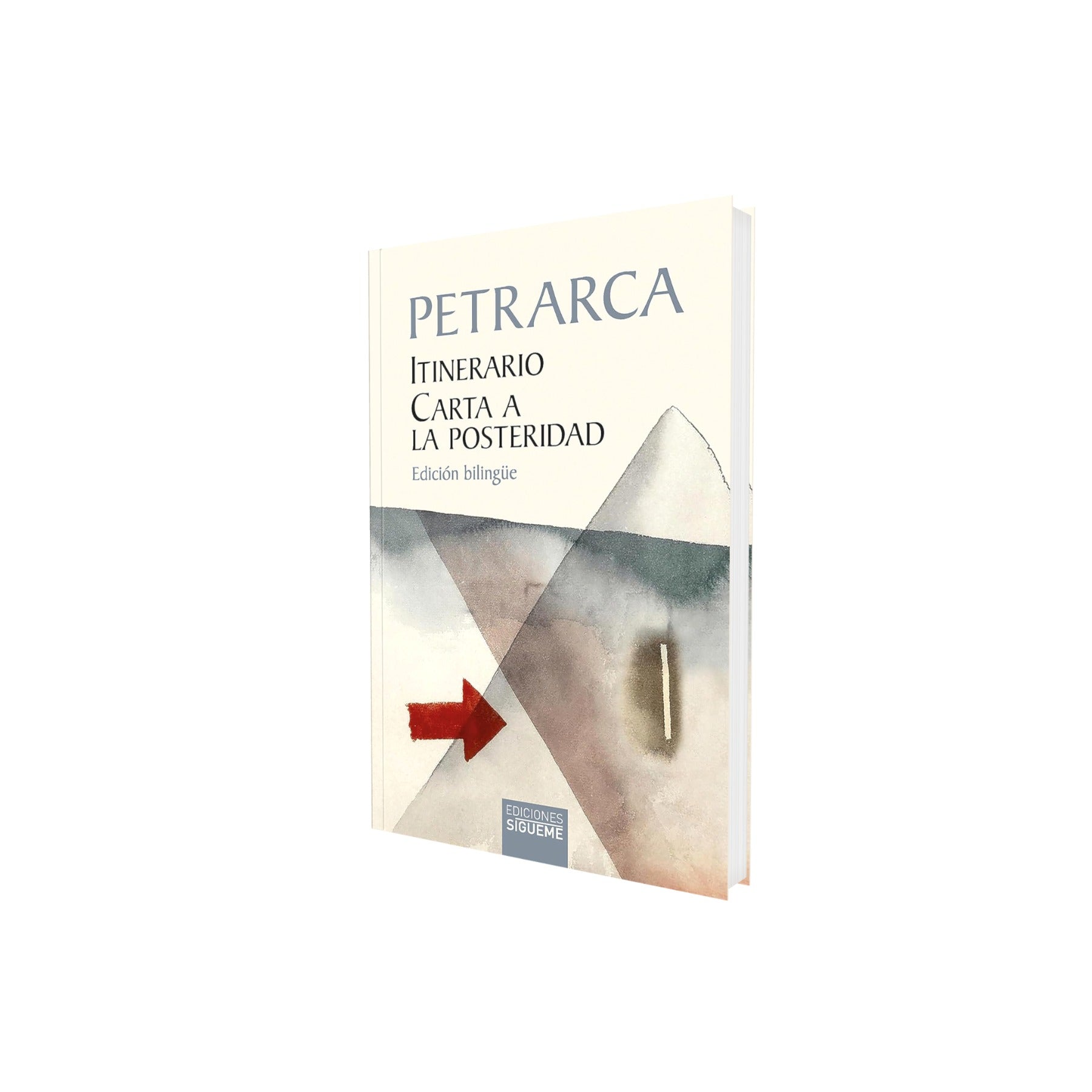 Portada de Libro Itinerario Y Carta A La Posteridad Edición Bilingüe Francesco Petrarca [ En Español ] Original
