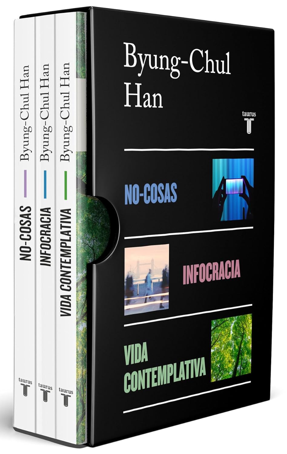 Portada de Estuche Byung-Chul Han [ 3 Vols ] [ En Español ] Byung-Chul Han