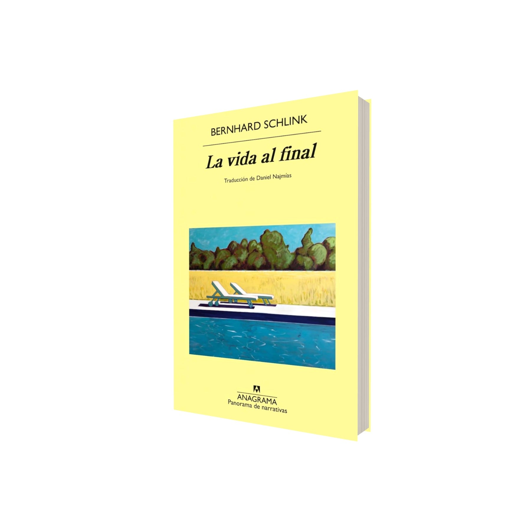 Portada de Libro La Vida Al Final Bernhard Schlink [ En Español ] Original