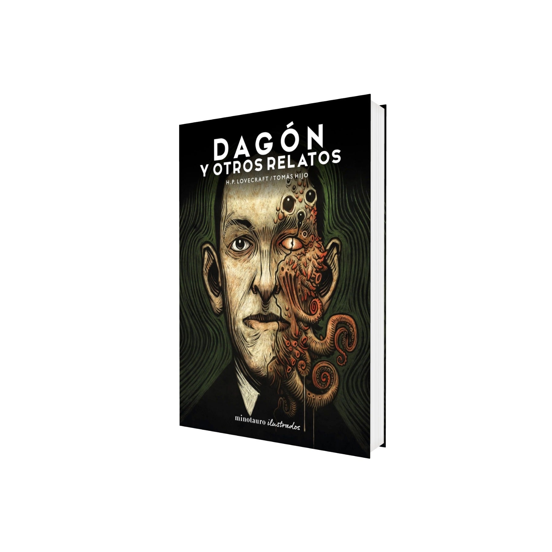 Portada de Libro Dagón Y Otros Relatos [ Pasta Dura ] [ En Español ] H. P. Lovecraft