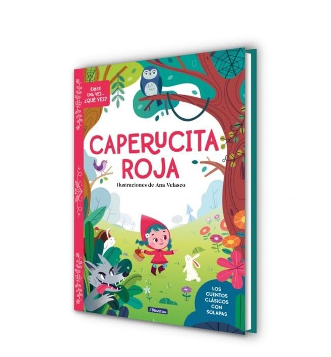 Portada de Libro Érase Una Vez ¿Qué Ves? Caperucita Roja [ Pasta Dura ] [ En Español ]