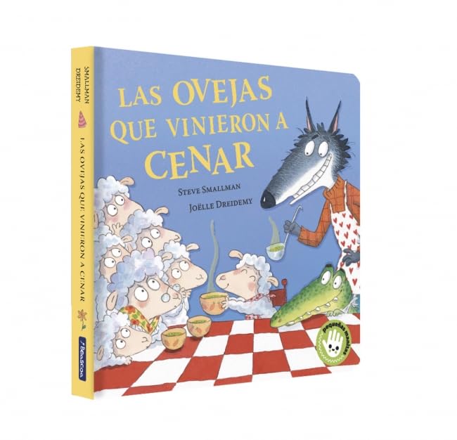 Portada de Libro Las Ovejas Que Vinieron A Cenar [ Pasta Dura ] [ En Español ] Smallman, Dreidemy