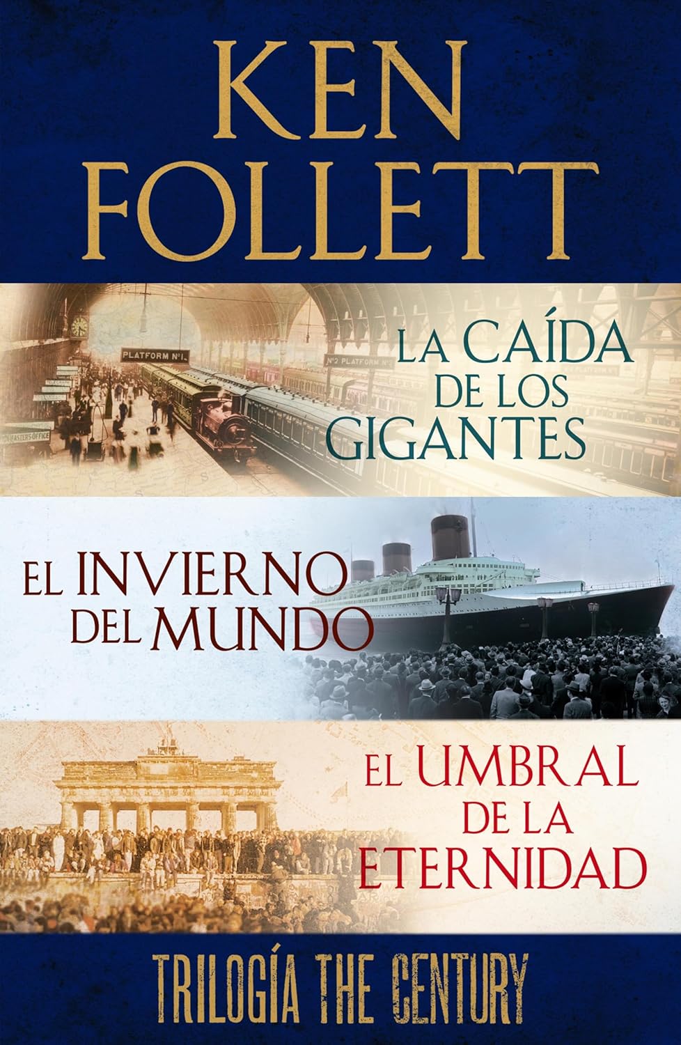 Portada de Estuche The Century [ Trilogía Completa ] [ 3 Vols ] [ En Español ] Ken Follett