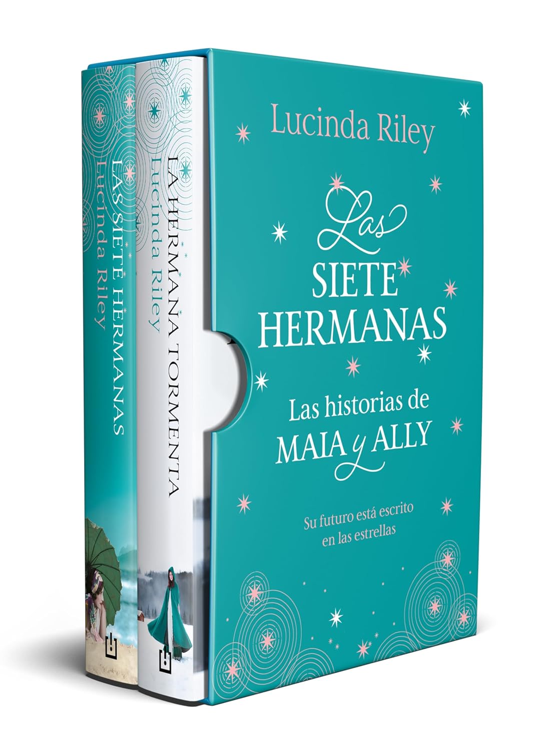 Portada de Estuche Las Siete Hermanas Maia Y Ally [ 2 Vols ] [ En Español ] Lucinda Riley
