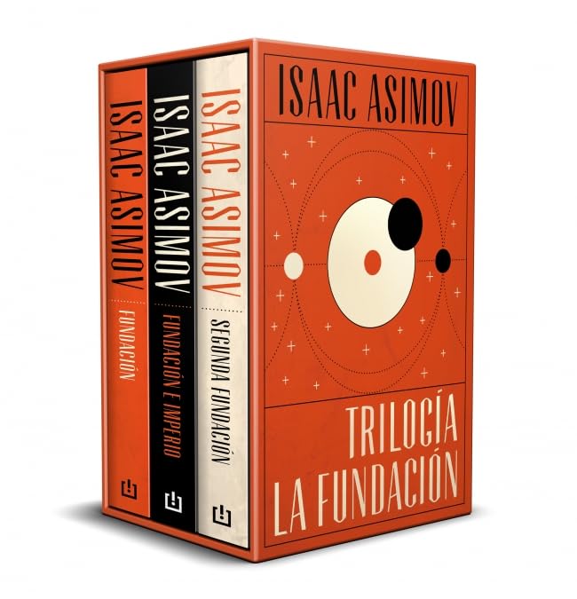 Portada de Estuche La Fundación [ 3 Vols Pasta Dura ] [ En Español ] Isaac Asimov