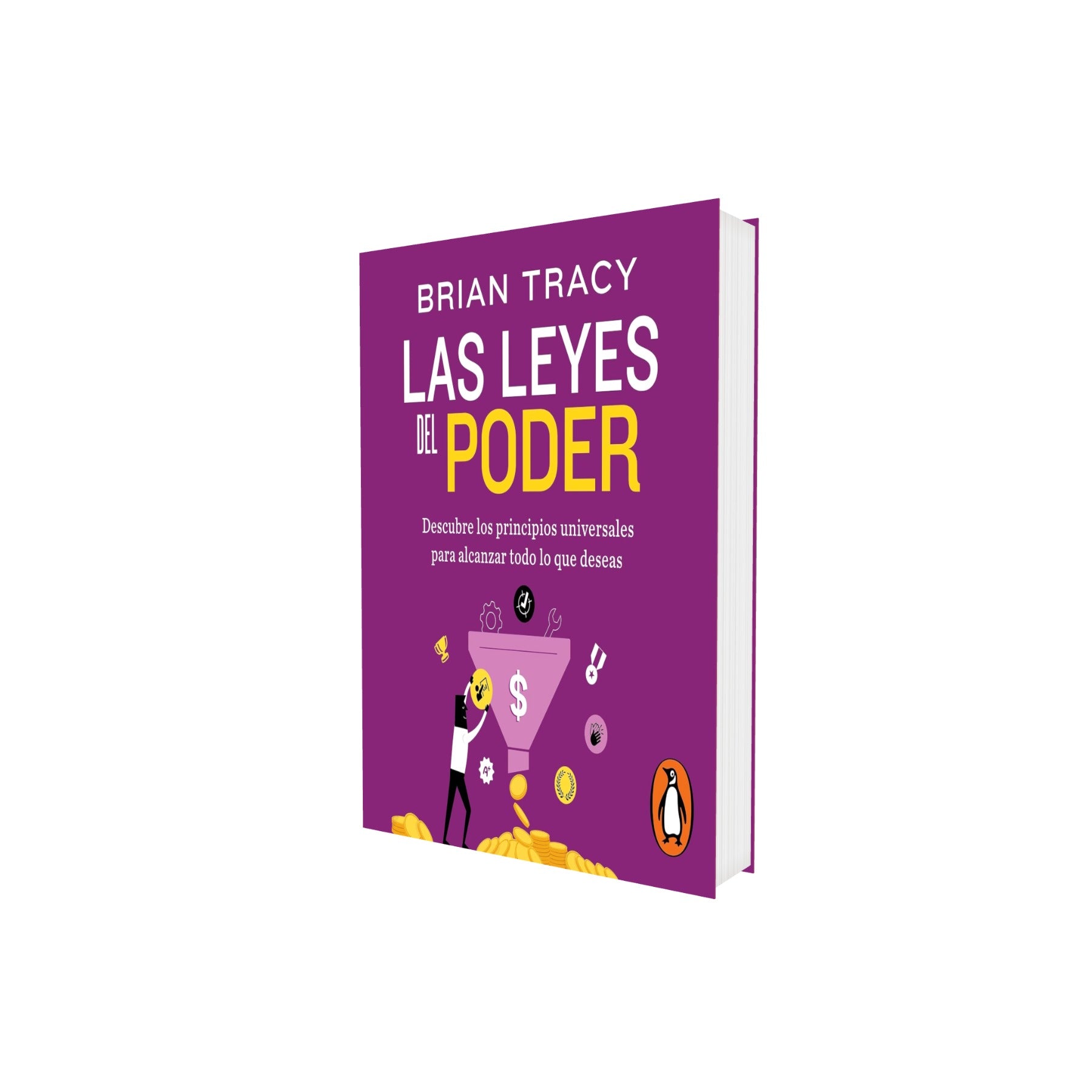 Portada de Libro Las Leyes Del Poder Brian Tracy [ En Español ] Original