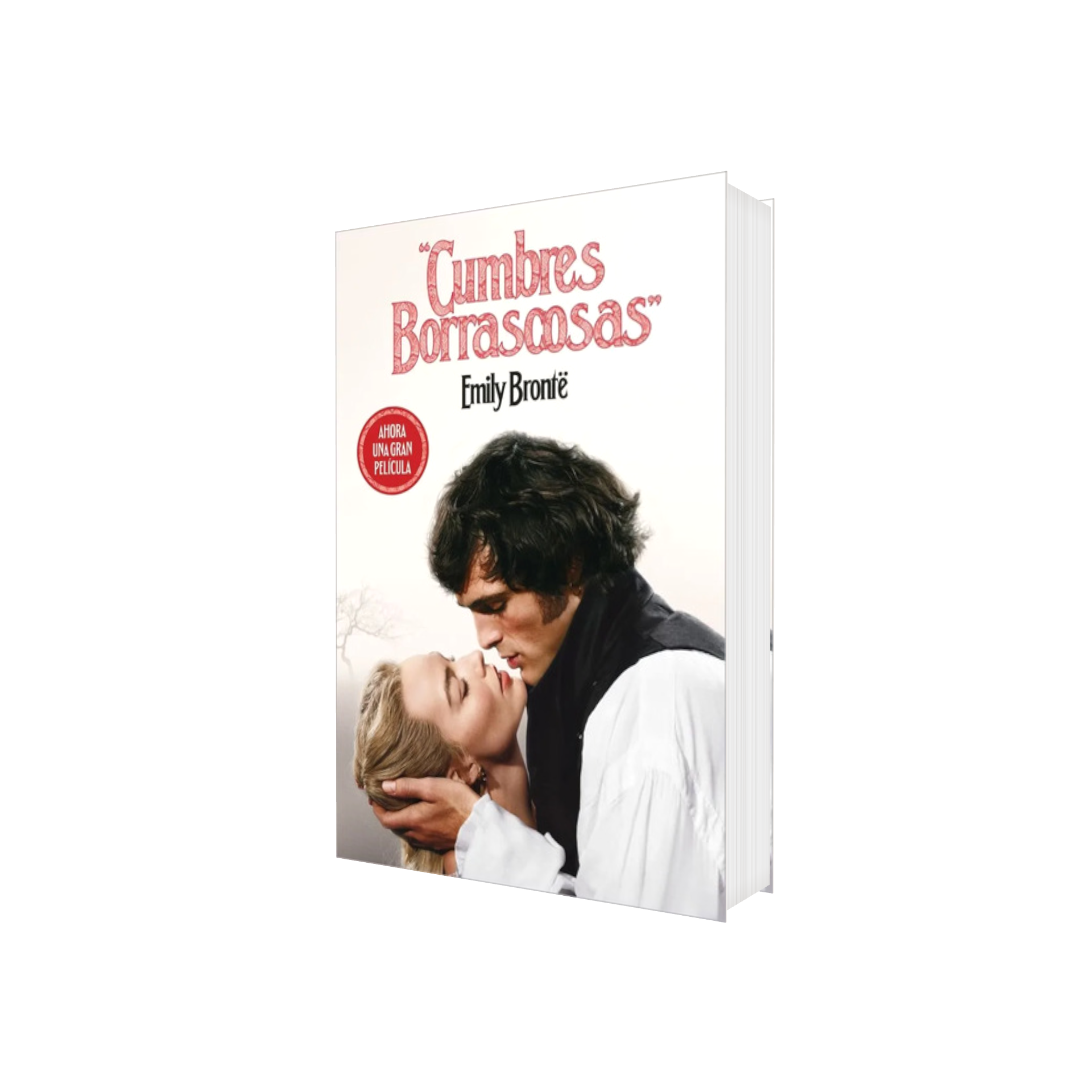 Portada de Libro Cumbres Borrascosas Edición Película Emily Brontë [ En Español ] Original