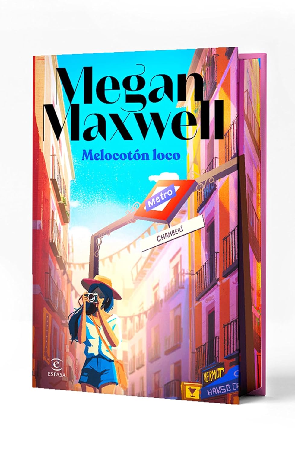 Portada de Libro Melocotón Loco [ Edición Especial Pasta Dura ] [ En Español ] Megan Maxwell