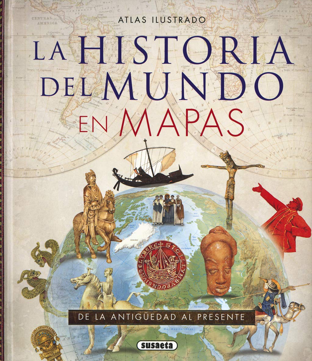Portada de Libro Historia Del Mundo En Mapas [ Pasta Dura ] [ En Español ] John Haywood, Brian Catchpole, Edward Barrat, Sim…