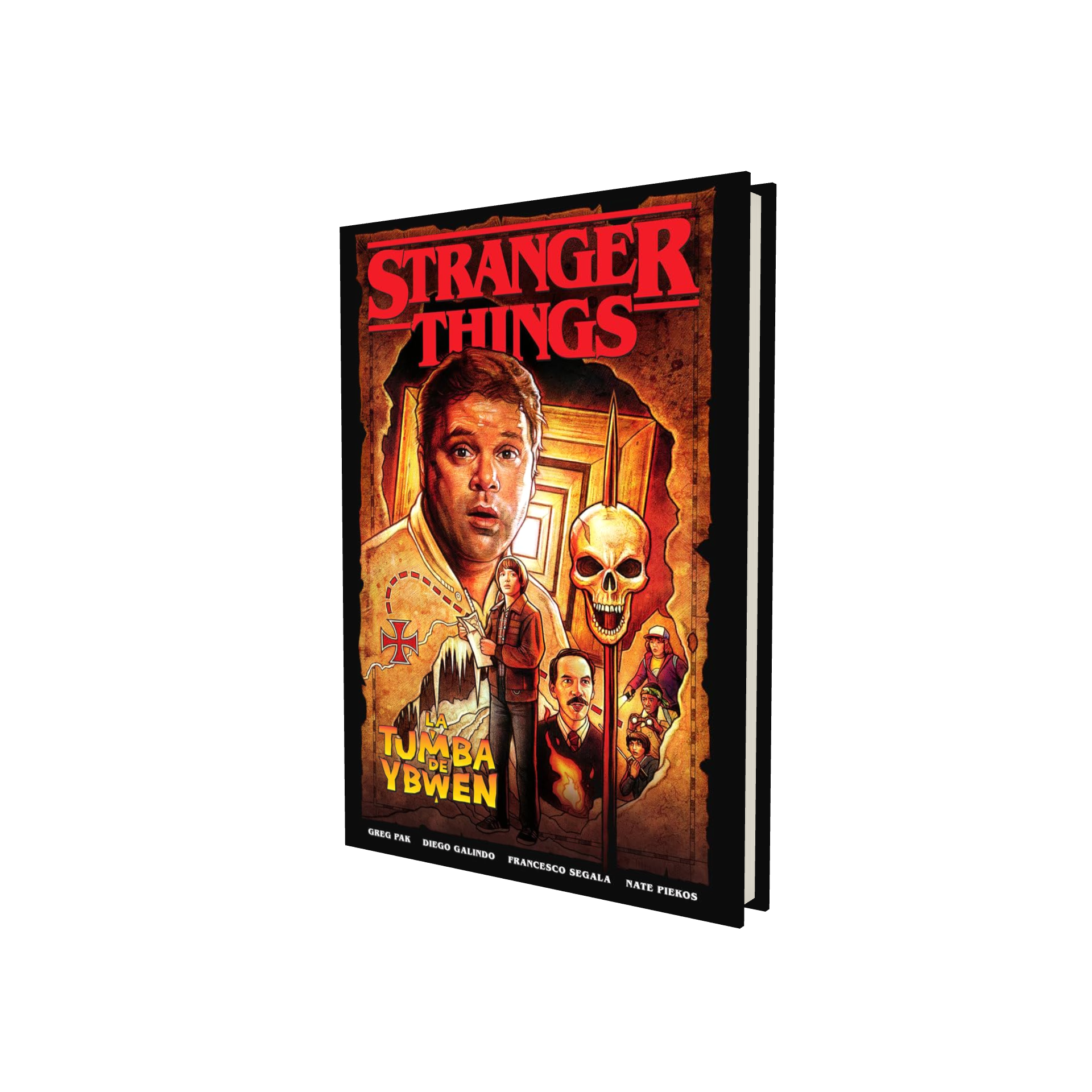 Portada de Cómic Stranger Things Vol.5 Tumba De Ybwen [ Pasta Dura ]