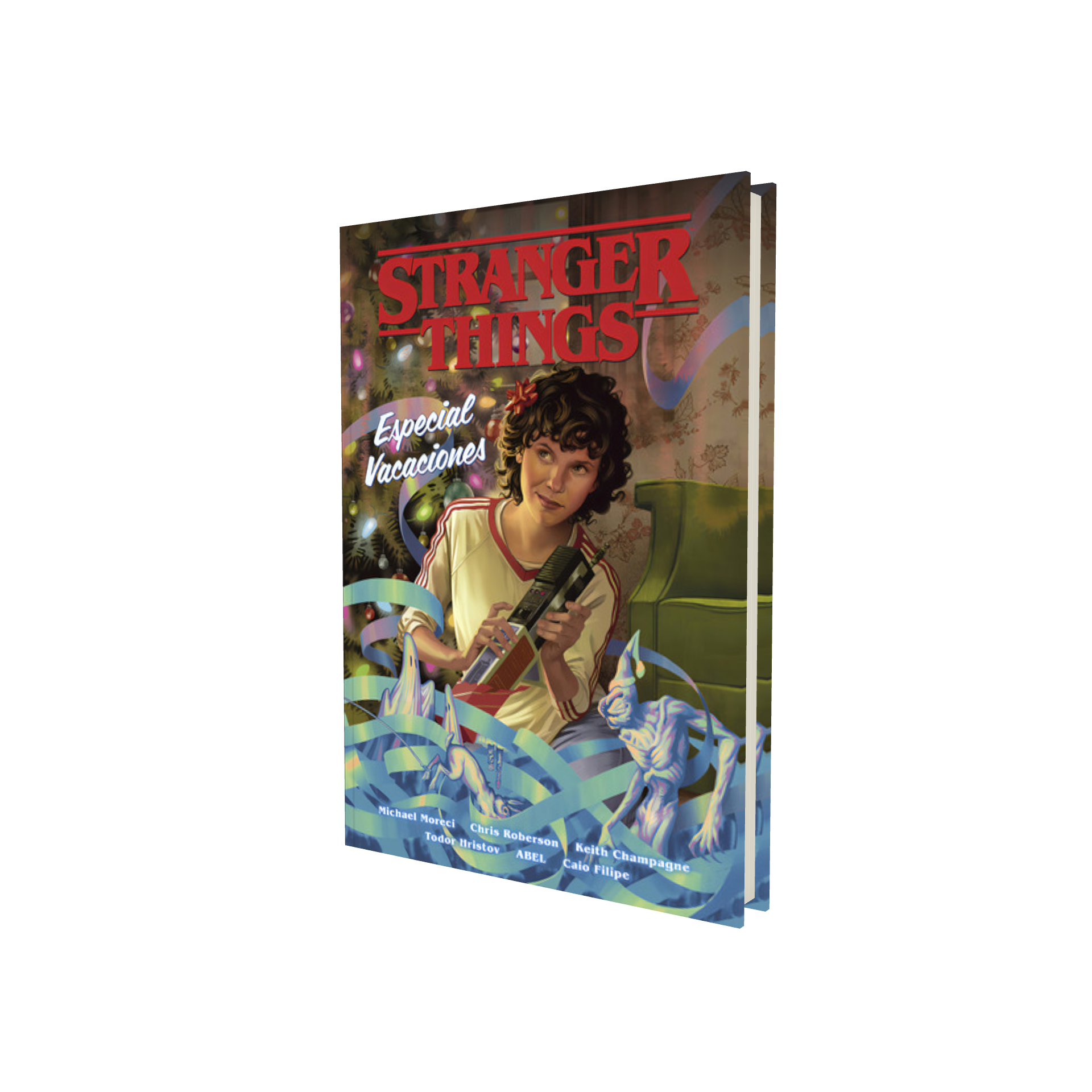 Portada de Cómic Stranger Things Especial Vacaciones [ Pasta Dura ]
