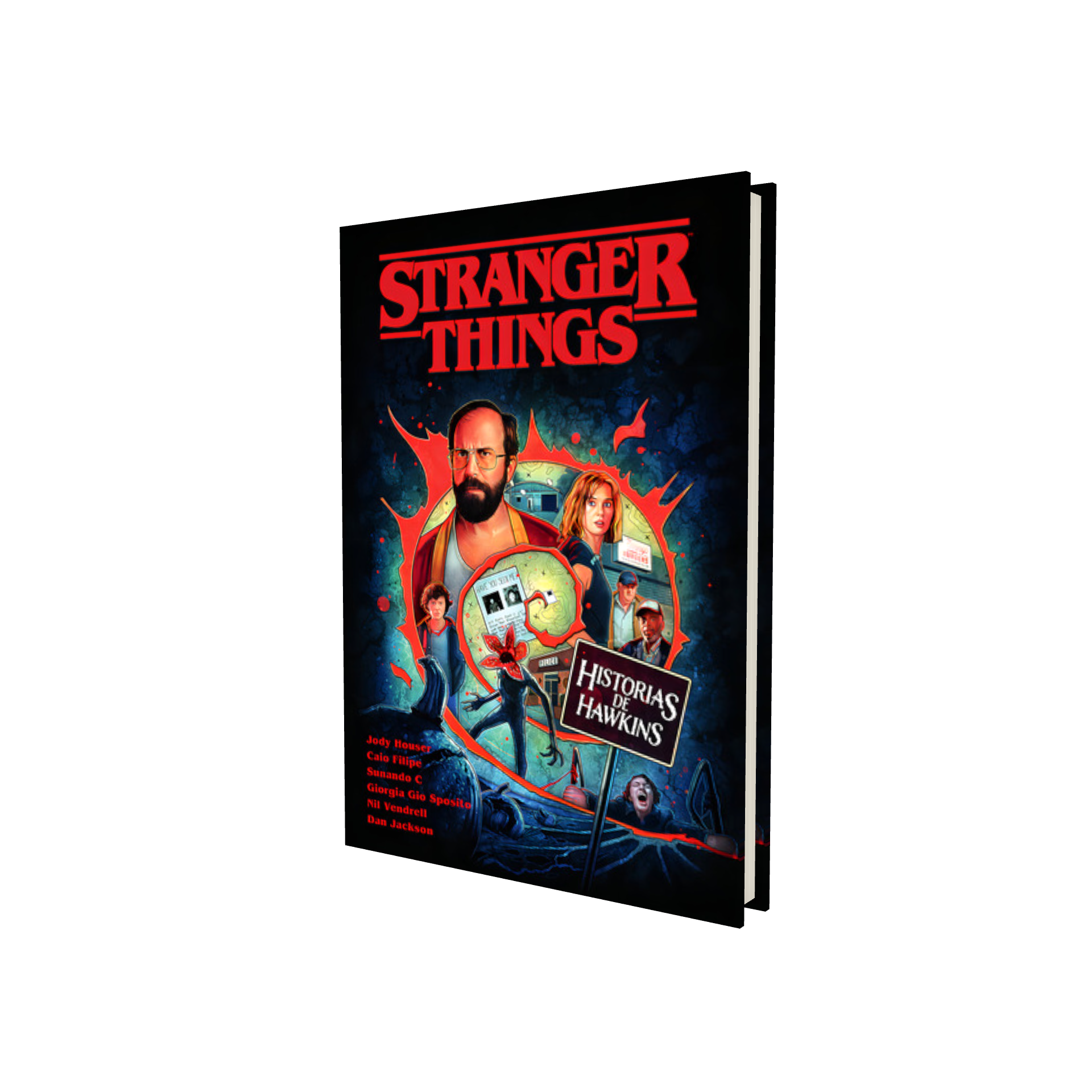 Portada de Cómic Stranger Things Historias De Hawkins [ Pasta Dura ]