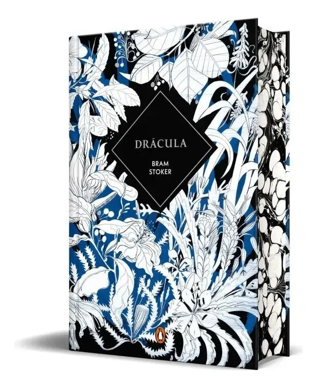 Portada de Libro Drácula (Edición Cantos Tintados) [ Pasta Dura ] de Bram Stoker [ En Español ] Original