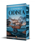 Portada de Libro Odisea [ Edición Limitada Cantos Tintados ] [ Pasta Dura ] [ En Español ] Homero