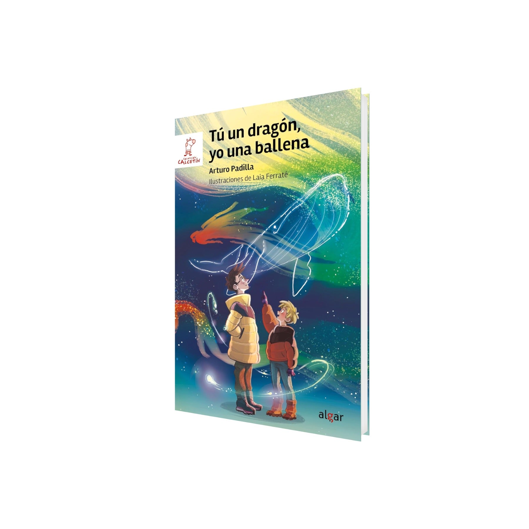 Portada de Libro Tú Un Dragón Yo Una Ballena Arturo Padilla [ En Español ] Original