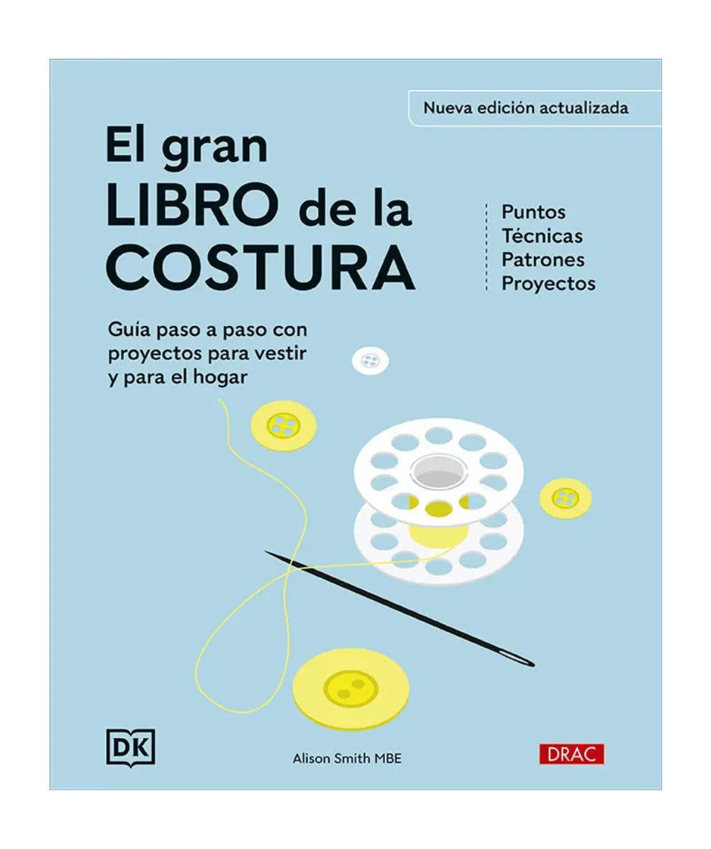 Portada de Libro El Gran Libro De La Costura Nueva Edición Actualizada [ Pasta Dura ] [ En Español ] Alison Smith