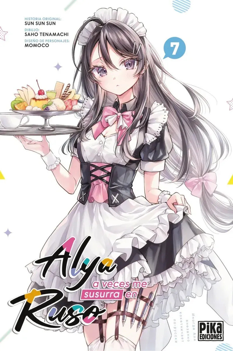 Portada de Libro Manga Alya A Veces Me Susurra En Ruso Vol. 7 de SunSunSun [ En Español ] Original