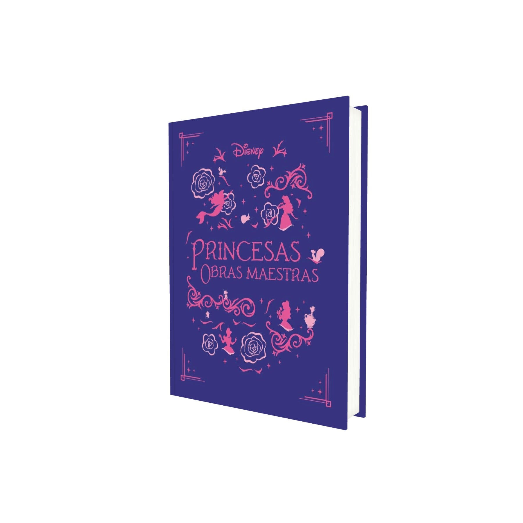 Portada de Libro Princesas Obras Maestras [ Pasta Dura ] [ En Español ] Disney