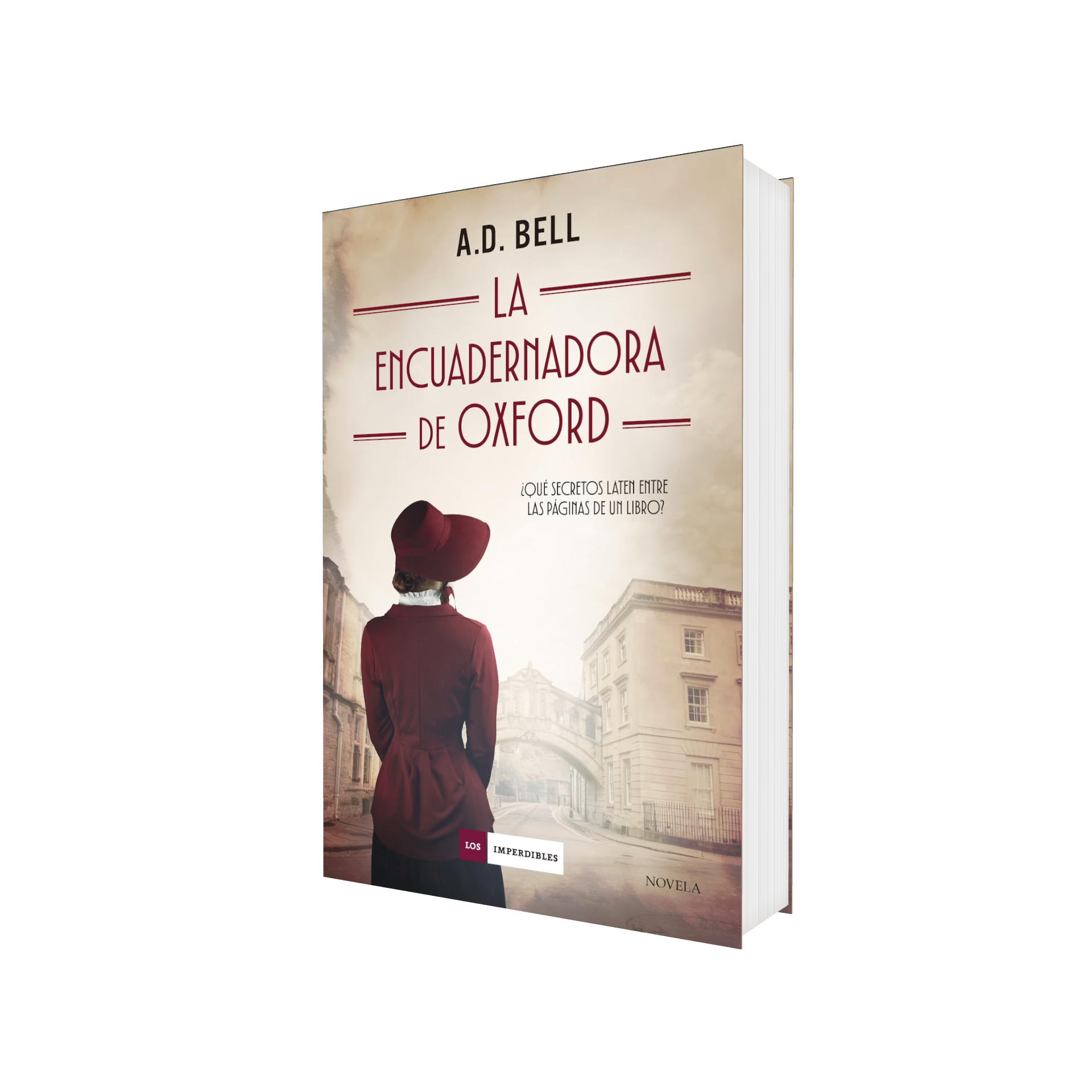 Portada de Libro La Encuadernadora De Oxford A. D. Bell [ En Español ] Original