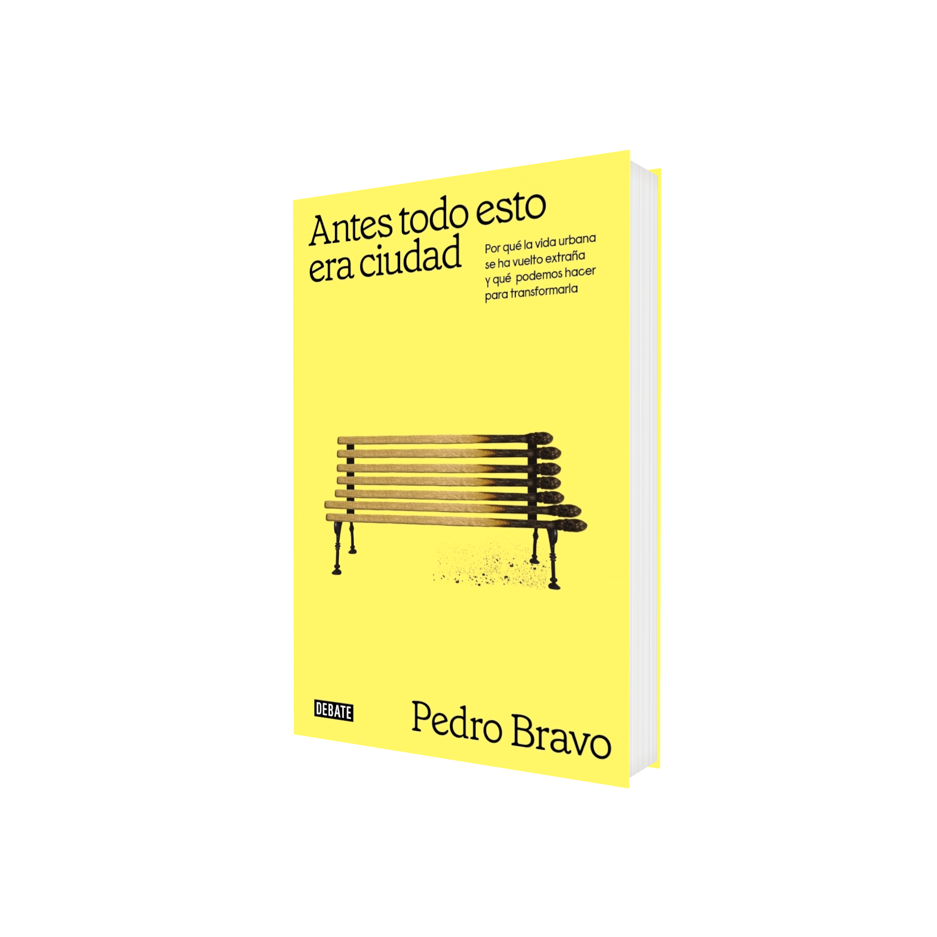 Portada de Libro Antes Todo Esto Era Ciudad Pedro Bravo [ En Español ] Original