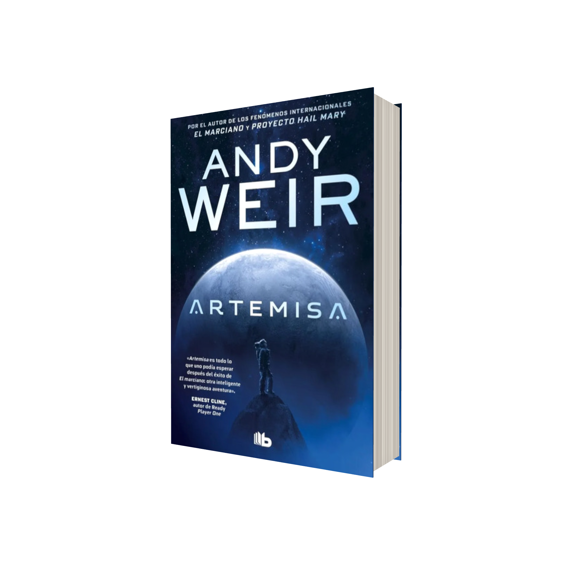Portada de Libro Artemisa Ciencia Ficción Andy Weir [ En Español ] Original
