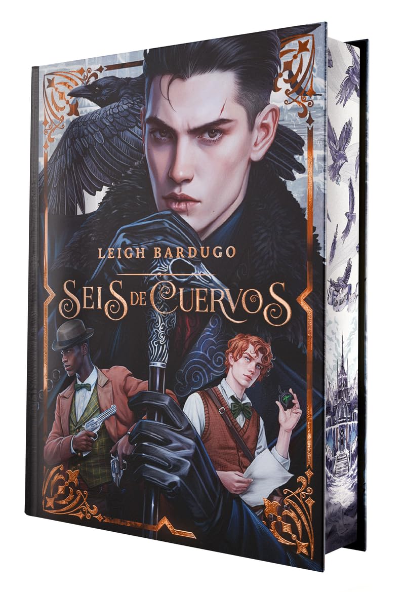 Portada de Libro Seis De Cuervos [ Edición Especial Limitada Pasta Dura ] [ En Español ] Leigh Bardugo