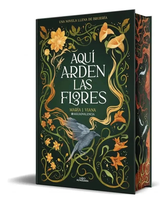 Portada de Libro Aquí Arden Las Flores [ Pasta Dura ] [ En Español ] [ Aiguadvalencia ] Original