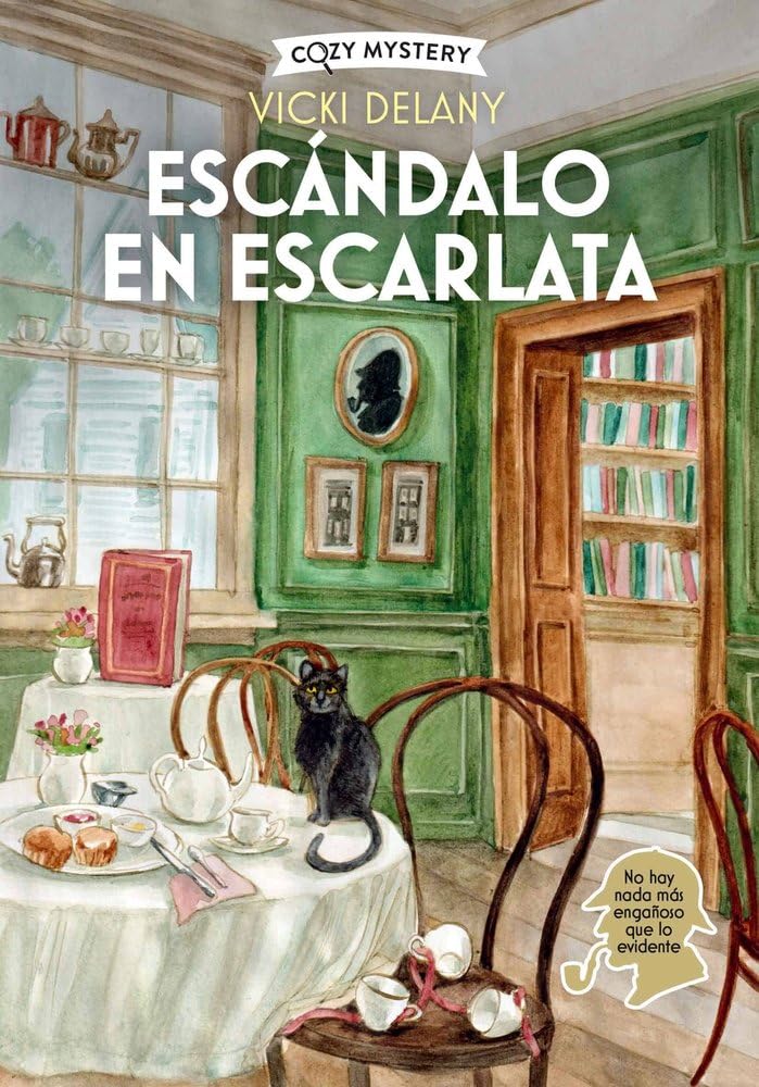 Portada de Escándalo en escarlata